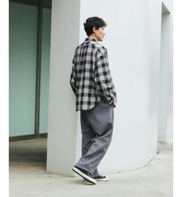 JOURNAL STANDARD「ダブル クロス オーバー パンツ」|スラックス|