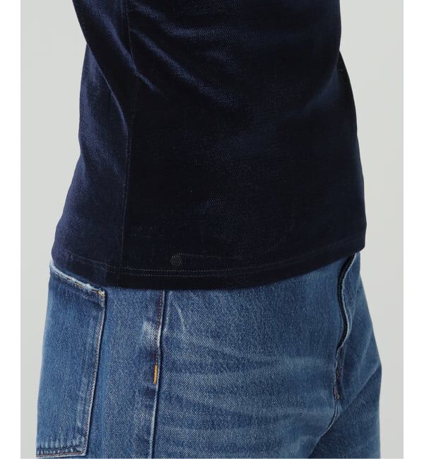 journal standard L'essage「【SIMONE WILD/シモーネ ワイルド】MESH VELVET TANK：タンクトップ」|タンクトップ|