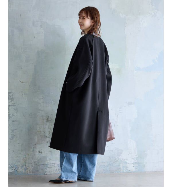 JOURNAL STANDARD「《追加》スーパー140ビーバーノーカラーコート」|ノーカラーコート|