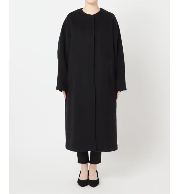 JOURNAL STANDARD「《追加》スーパー140ビーバーノーカラーコート」|ノーカラーコート|