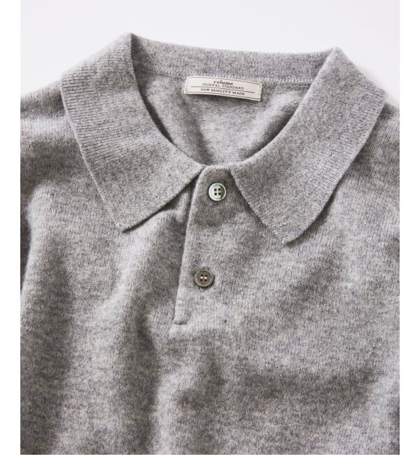 JOURNAL STANDARD relume「COLLINS VILLE WOOL / コリンズ ビル ウールニット ポロシャツ」|ニット・セーター|