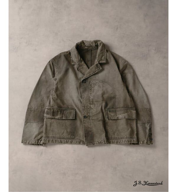 J.S.Homestead「《予約》J.S.Homestead / ユーロ ワーク ショート ジャケット」|その他|グレー