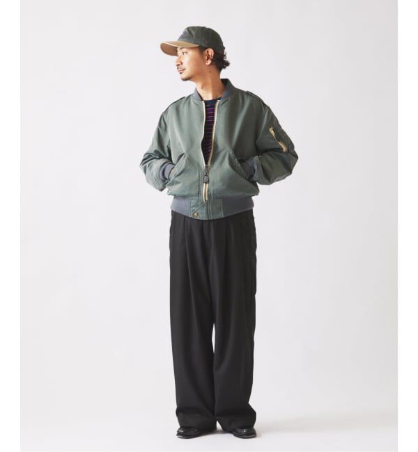 JOURNAL STANDARD relume「《予約》ヒールカット ルーズ ライトスラックス」|スラックス|