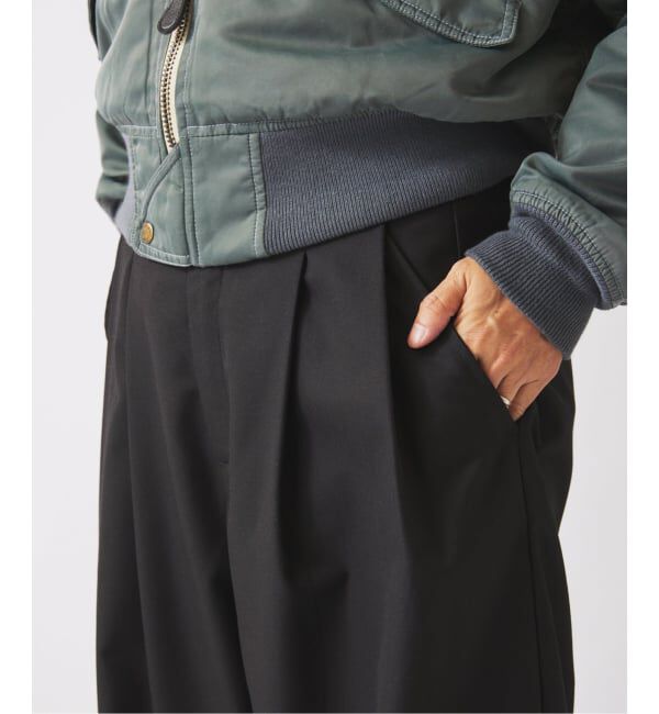 JOURNAL STANDARD relume「《予約》ヒールカット ルーズ ライトスラックス」|スラックス|