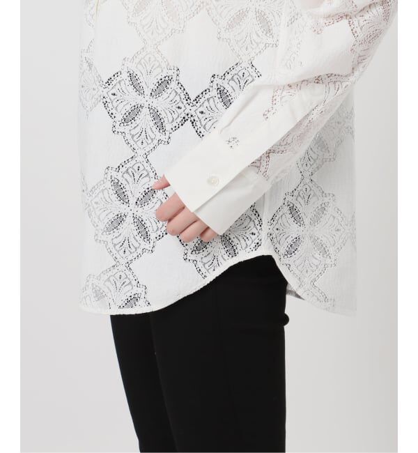 JOURNAL STANDARD「《予約》コードレースシャツ」|シャツ・ブラウス|