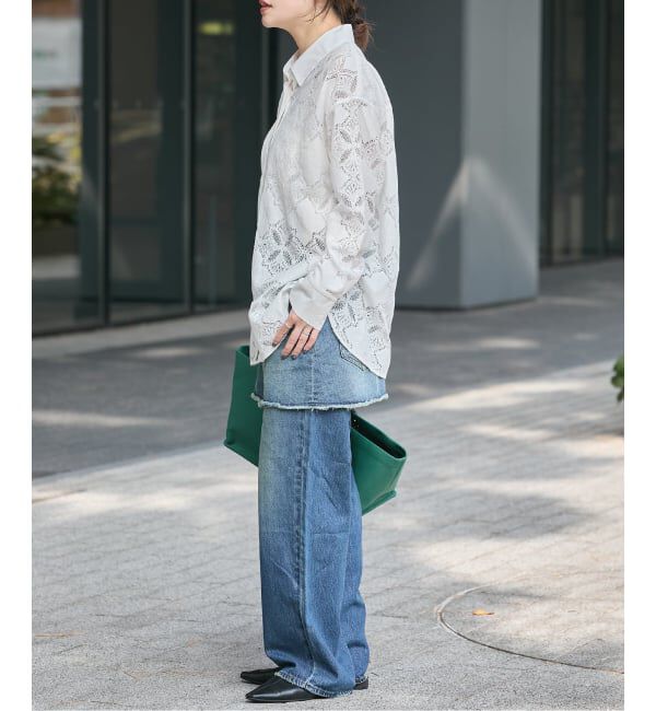 JOURNAL STANDARD「《予約》コードレースシャツ」|シャツ・ブラウス|