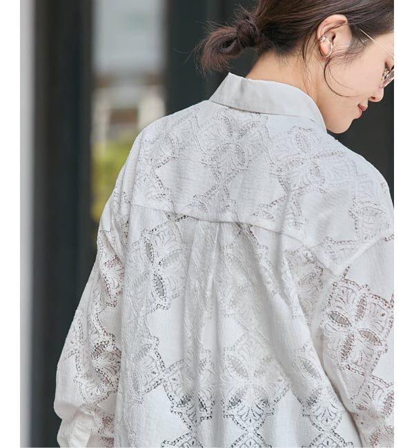 JOURNAL STANDARD「《予約》コードレースシャツ」|シャツ・ブラウス|