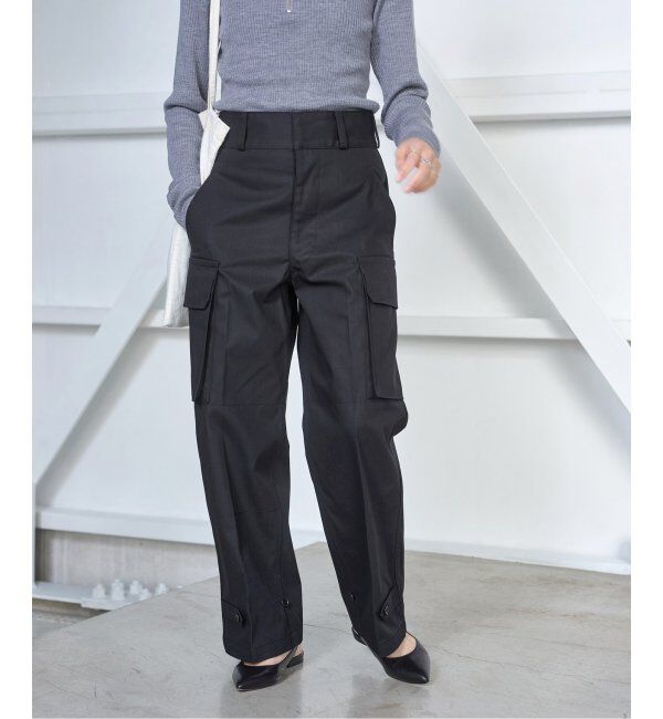 Spick and Span「≪追加≫LOT No.SPML-002 ARMY PT」|カーゴ|ブラック