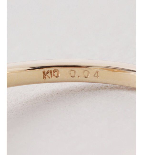 Lilas by Spick&Span「ロムバスパヴェダイヤリング K10」|リング|