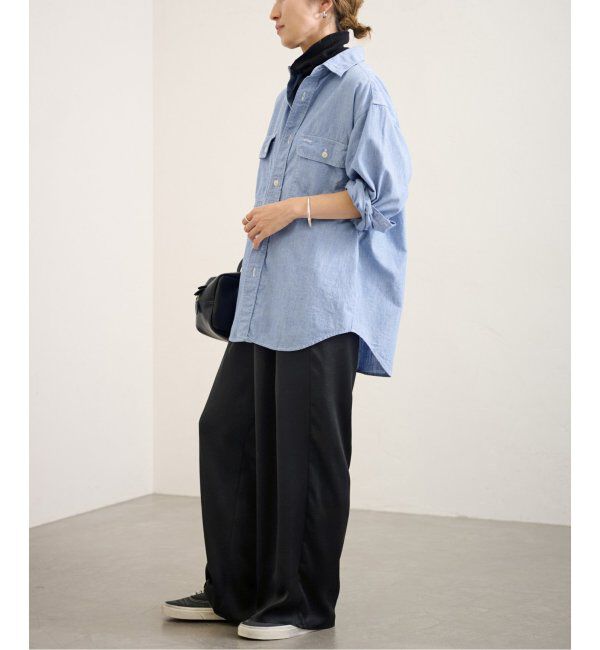 FRAMeWORK「サテンストレッチイージーパンツ」|その他|