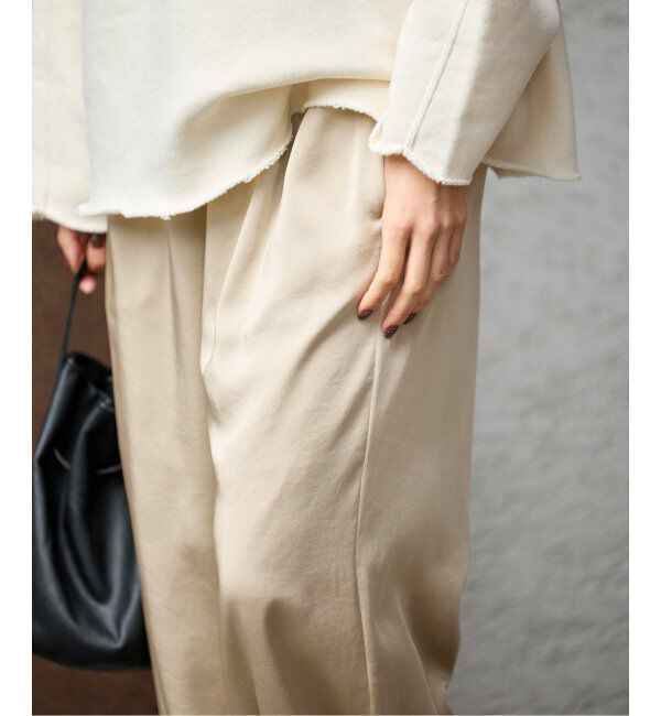 FRAMeWORK「サテンストレッチイージーパンツ」|その他|