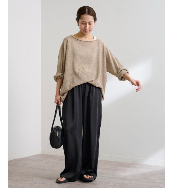 FRAMeWORK「サテンストレッチイージーパンツ」|その他|