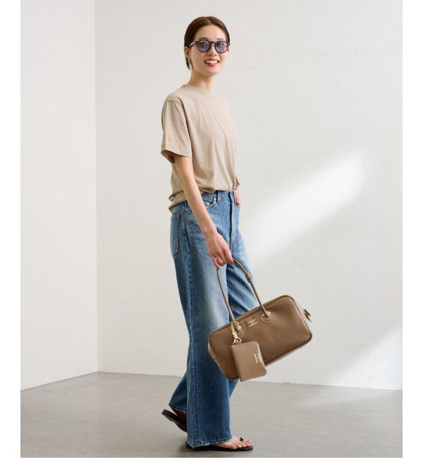 FRAMeWORK「YOUNG&OLSEN 別注SMOOTH LEATHER STUDENT M KHWL」|ハンドバッグ|