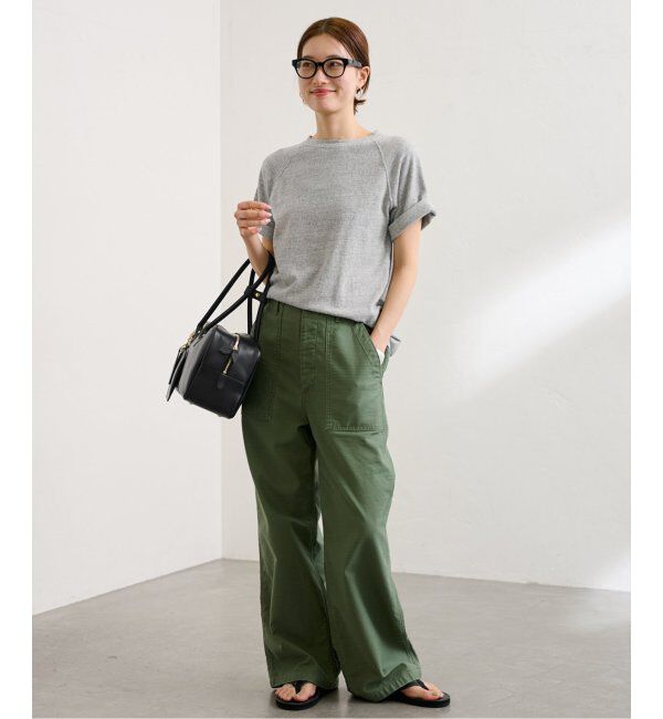 FRAMeWORK「YOUNG&OLSEN 別注SMOOTH LEATHER STUDENT M KHWL」|ハンドバッグ|