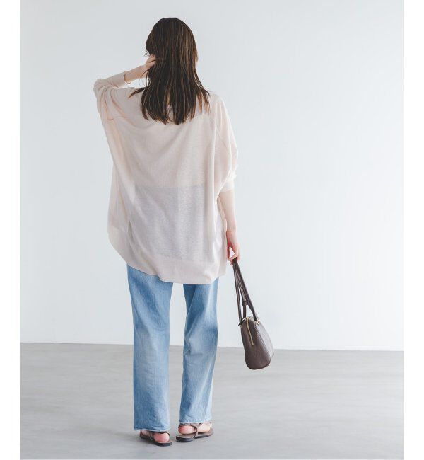 NOBLE「18Gシアーオーバーサイズカーディガン」|カーディガン|