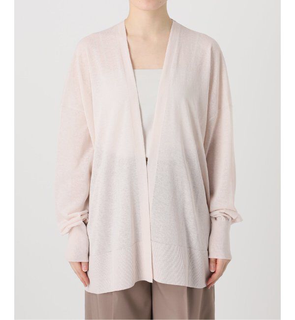 NOBLE「18Gシアーオーバーサイズカーディガン」|カーディガン|