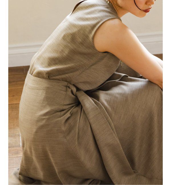 NOBLE「《追加》フリンジヘムレイヤードワンピース」|ワンピース|