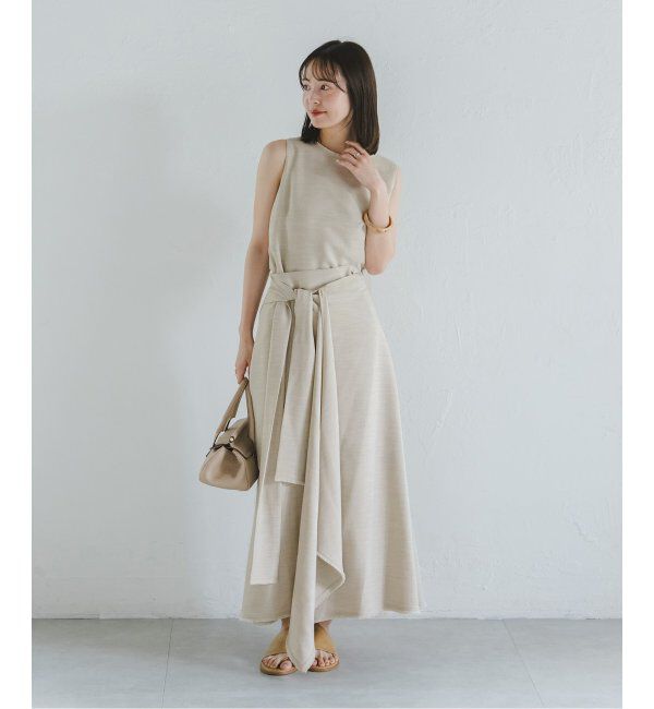 NOBLE「《追加》フリンジヘムレイヤードワンピース」|ワンピース|