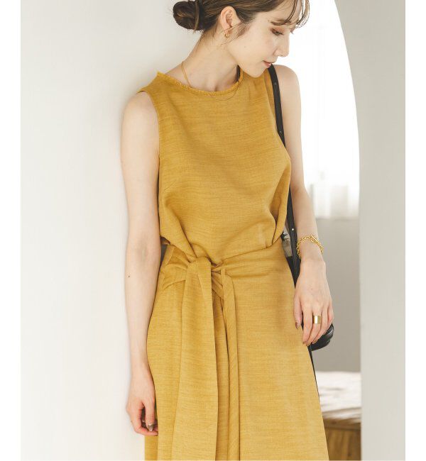 NOBLE「《追加》フリンジヘムレイヤードワンピース」|ワンピース|