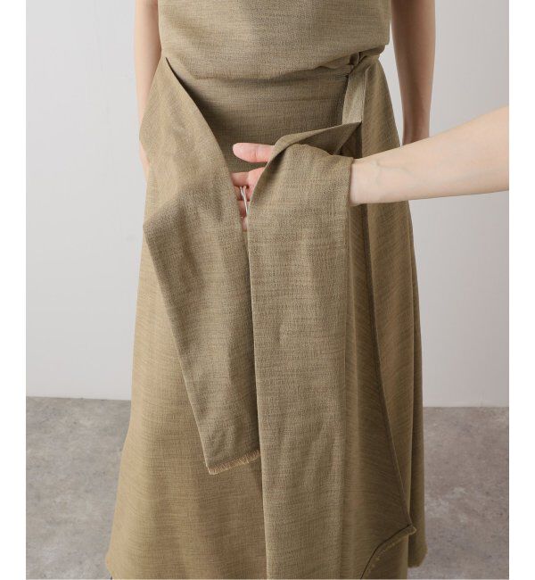 NOBLE「《追加》フリンジヘムレイヤードワンピース」|ワンピース|