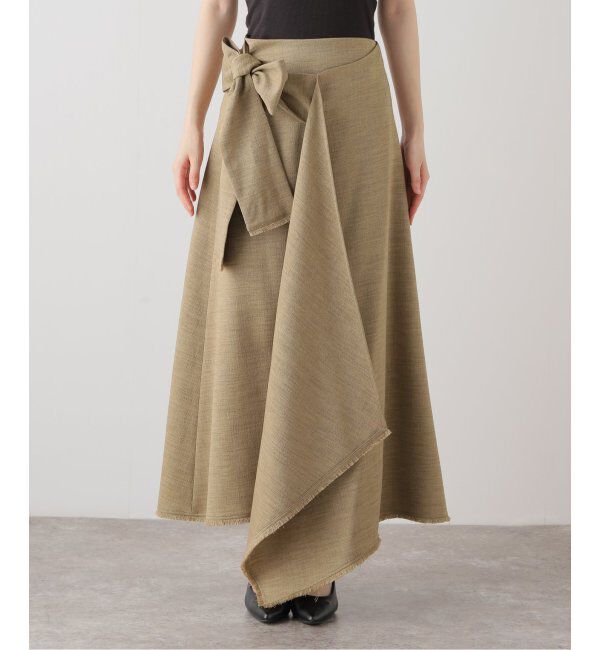 NOBLE「《追加》フリンジヘムレイヤードワンピース」|ワンピース|