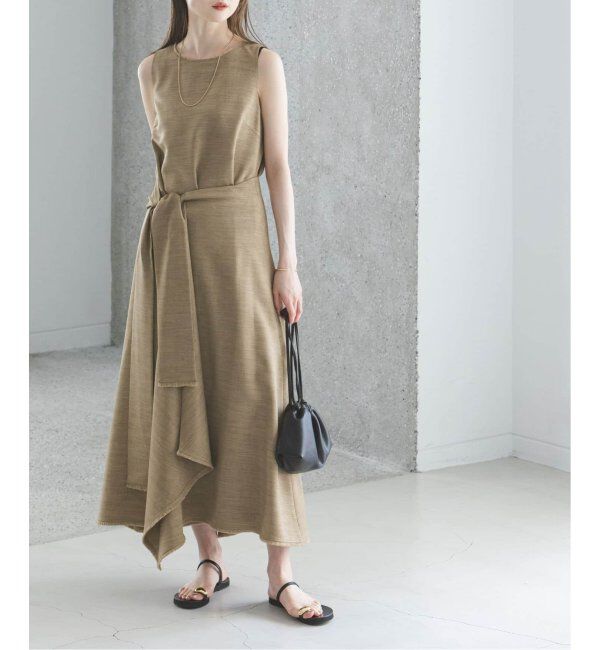 NOBLE「《追加》フリンジヘムレイヤードワンピース」|ワンピース|