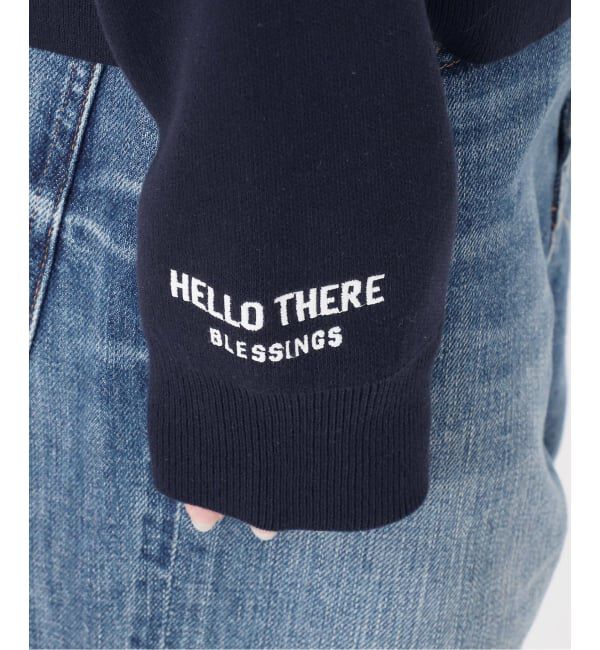 Spick and Span「《WEB限定》2WAYスナップボタンロゴニット」|カーディガン|