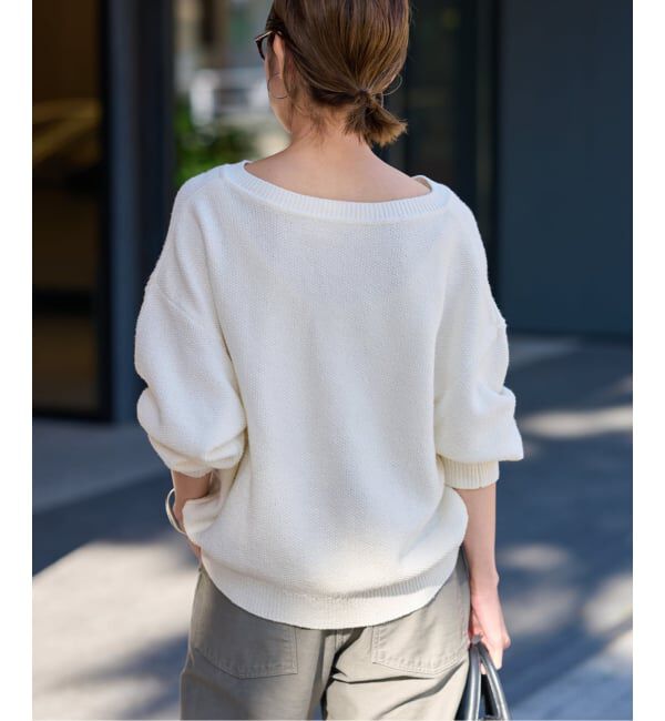 FRAMeWORK「≪追加 / 新色≫カノコ2WAYヘンリーニット」|ニット・セーター|