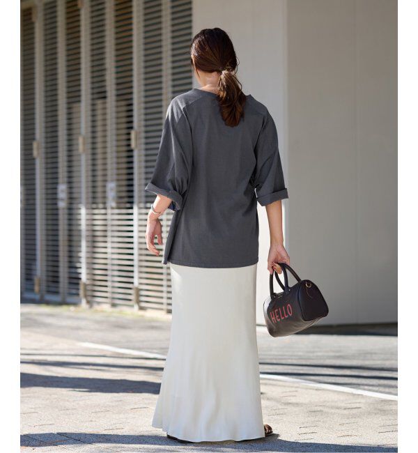 FRAMeWORK「≪WEB限定 / 追加≫ハーフスリーブロゴTEE 2」|Tシャツ・カットソー|