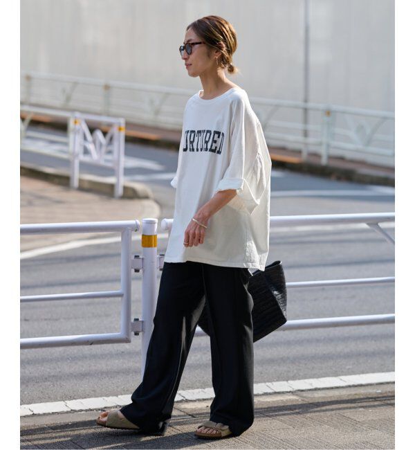 FRAMeWORK「≪WEB限定 / 追加≫ハーフスリーブロゴTEE 2」|Tシャツ・カットソー|