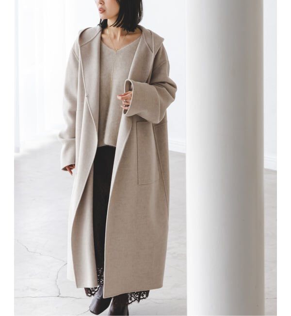 NOBLE「《追加》Super160sリバーフーディーコート」|その他|