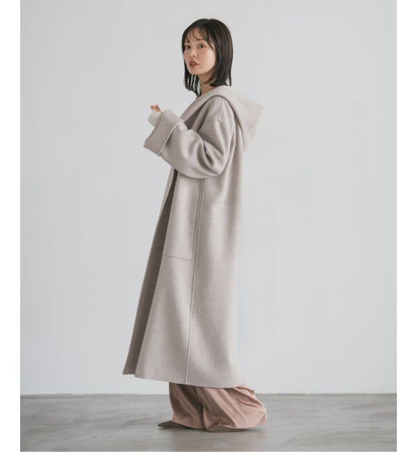 NOBLE「《追加》Super160sリバーフーディーコート」|その他|