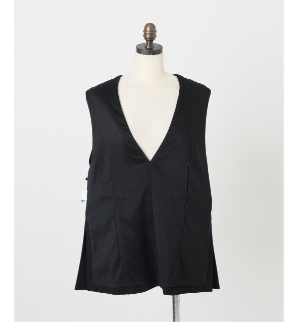 Spick and Span「TWカルゼVネックベスト」|その他|