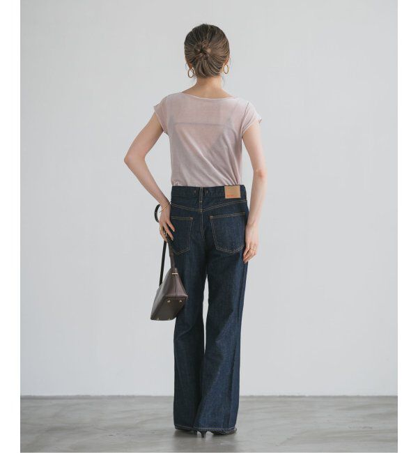 NOBLE「シアーベロアキャップスリーブTee」|Tシャツ・カットソー|