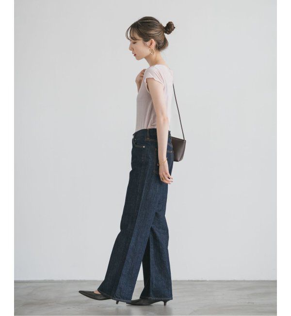 NOBLE「シアーベロアキャップスリーブTee」|Tシャツ・カットソー|