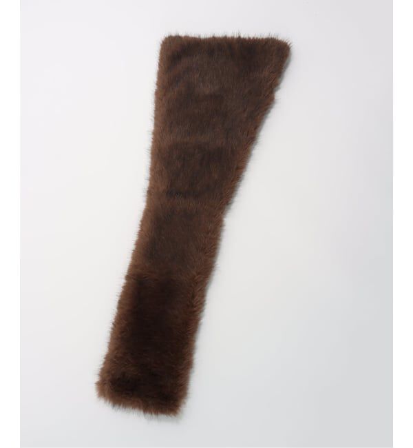 FRAMeWORK「THROW/エコファーショール」|ストール|