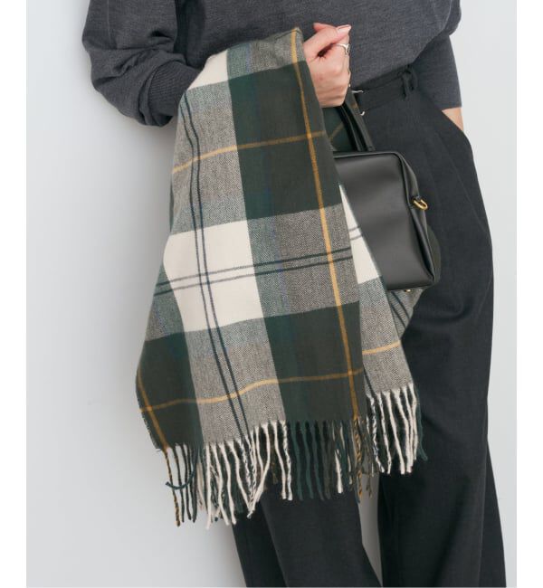 Spick and Span「Barbour/バブアー チェックマフラー」|マフラー|