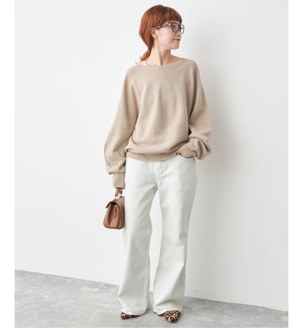 Spick and Span「《26SS 新作 / 予約》 ニュアンスコクーンバルキーニット」|ニット・セーター|