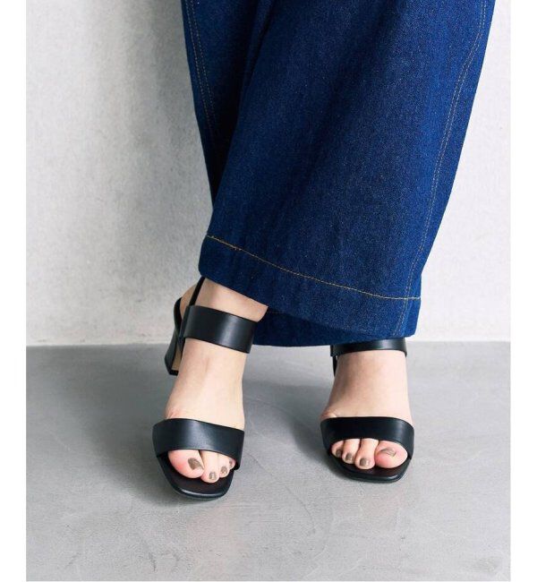  「《追加》6cmゴムストラップサンダル」|サンダル|