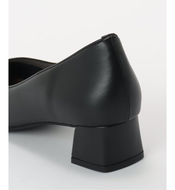  「《追加》4cmスクエアVカットパンプス」|パンプス|