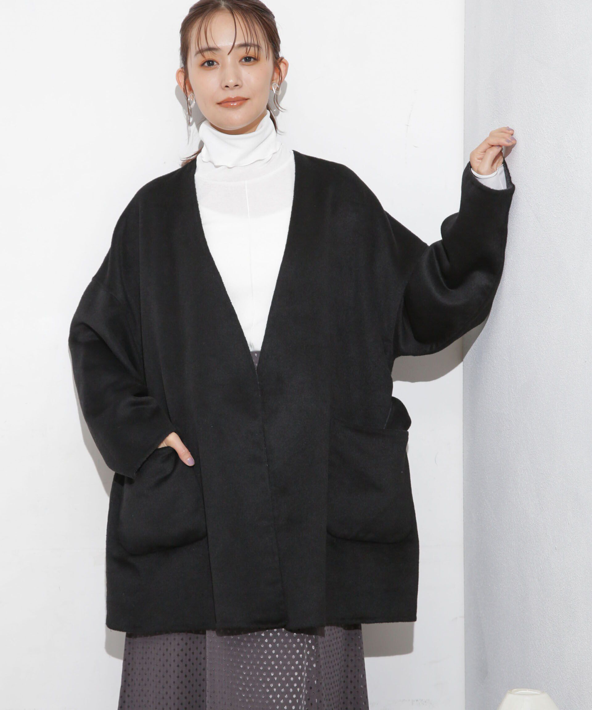 nano･universe「リバーガウンショートコート」|その他|