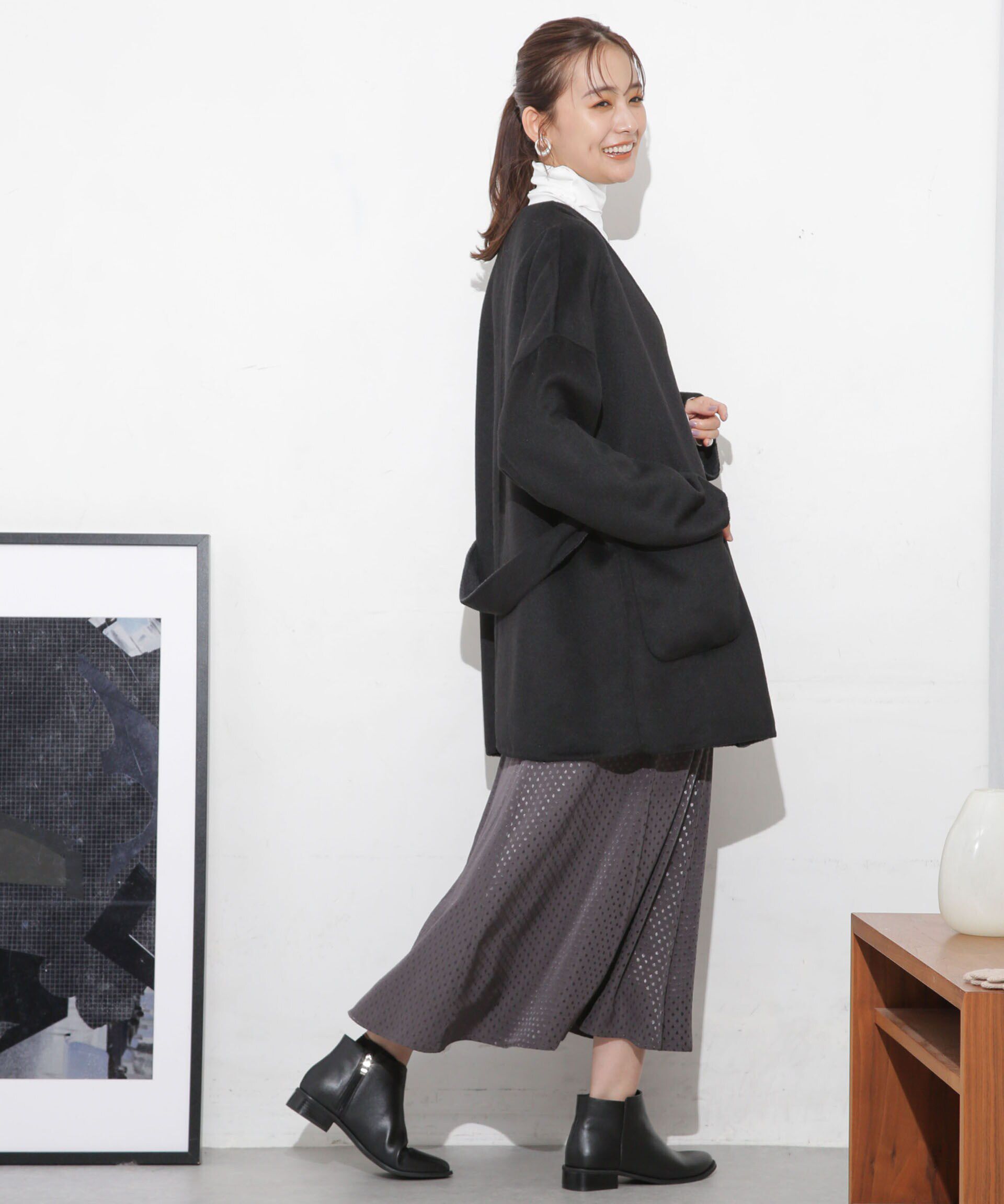 nano･universe「リバーガウンショートコート」|その他|