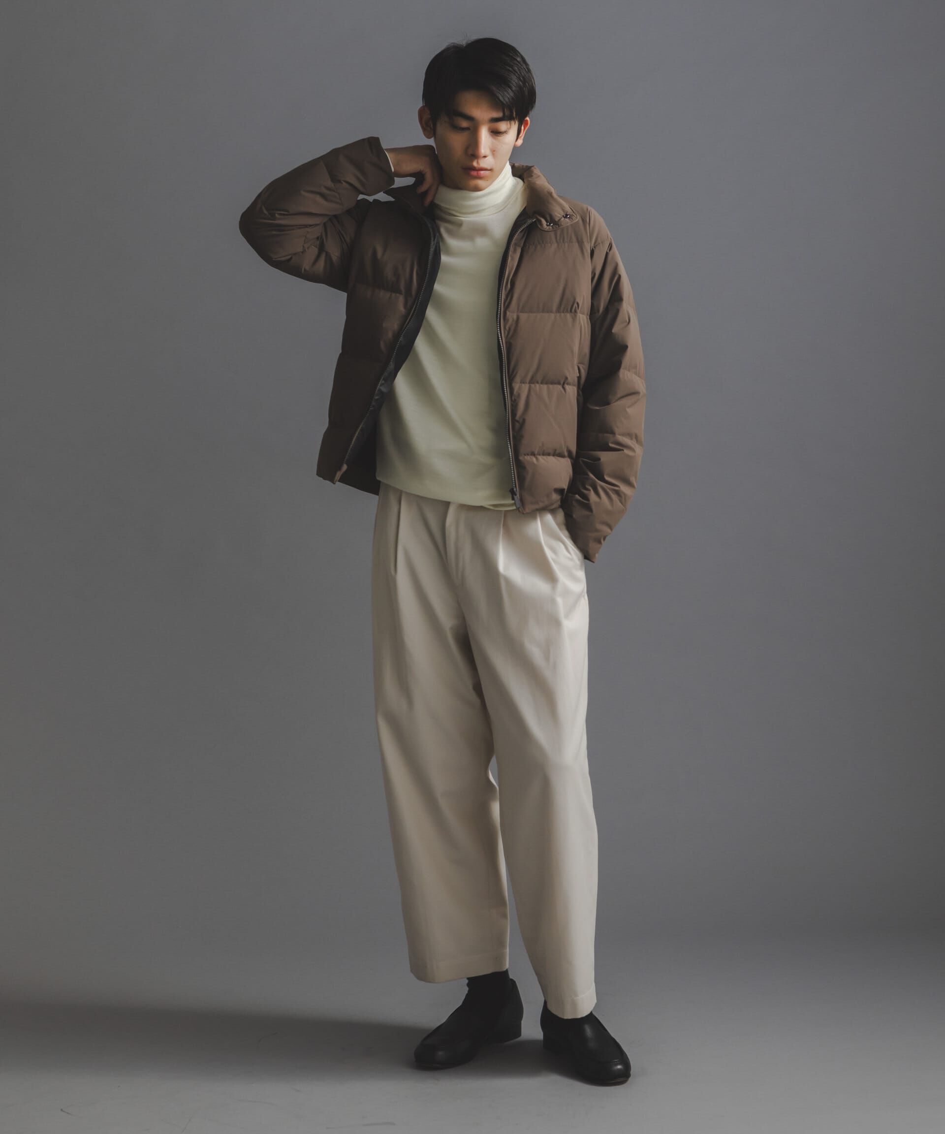 nano･universe「「西川ダウン(R)」スポーティースタンドダウン」|ダウン|