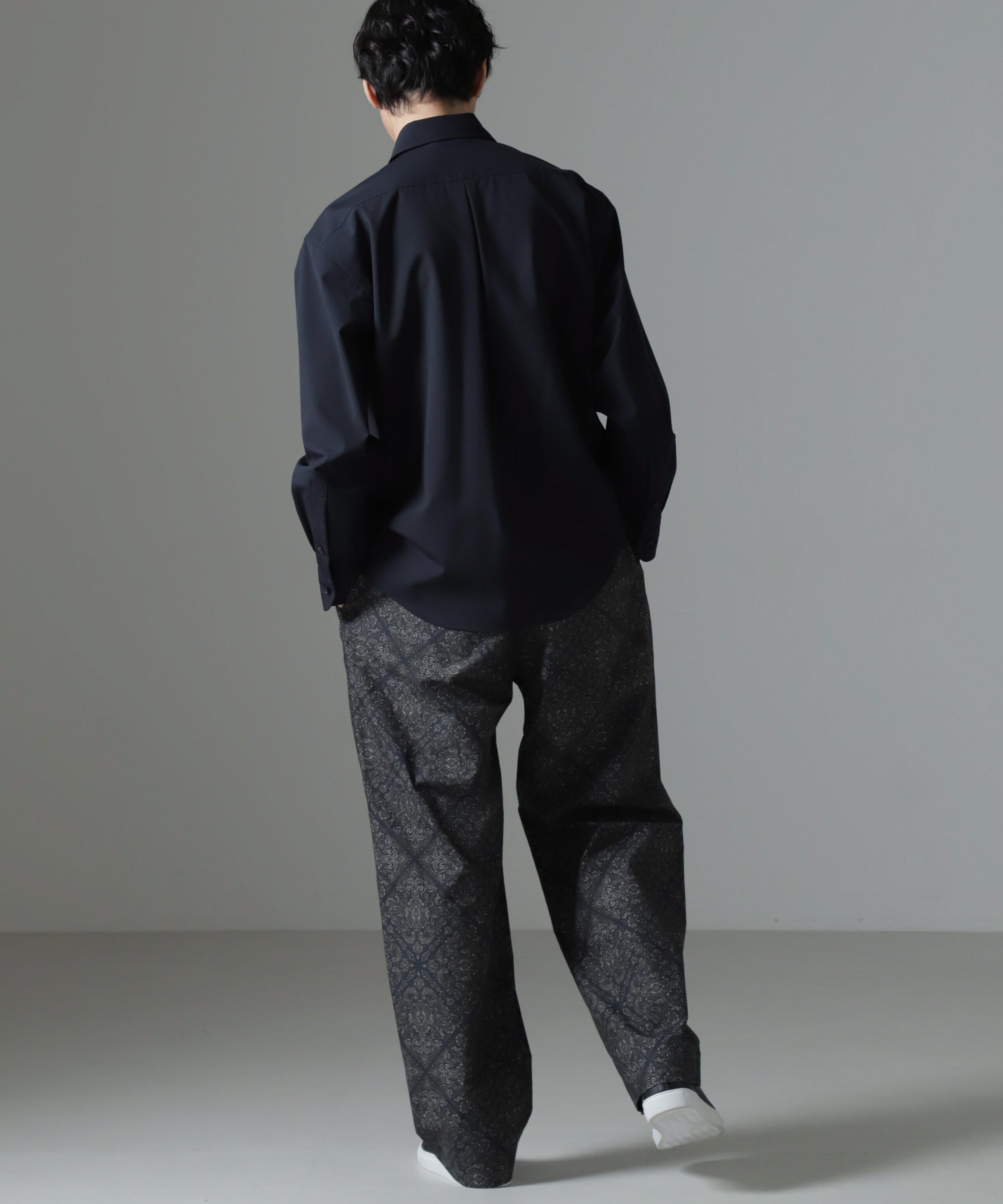 nano･universe「オリジナルパターンイージーパンツ」|チノ|