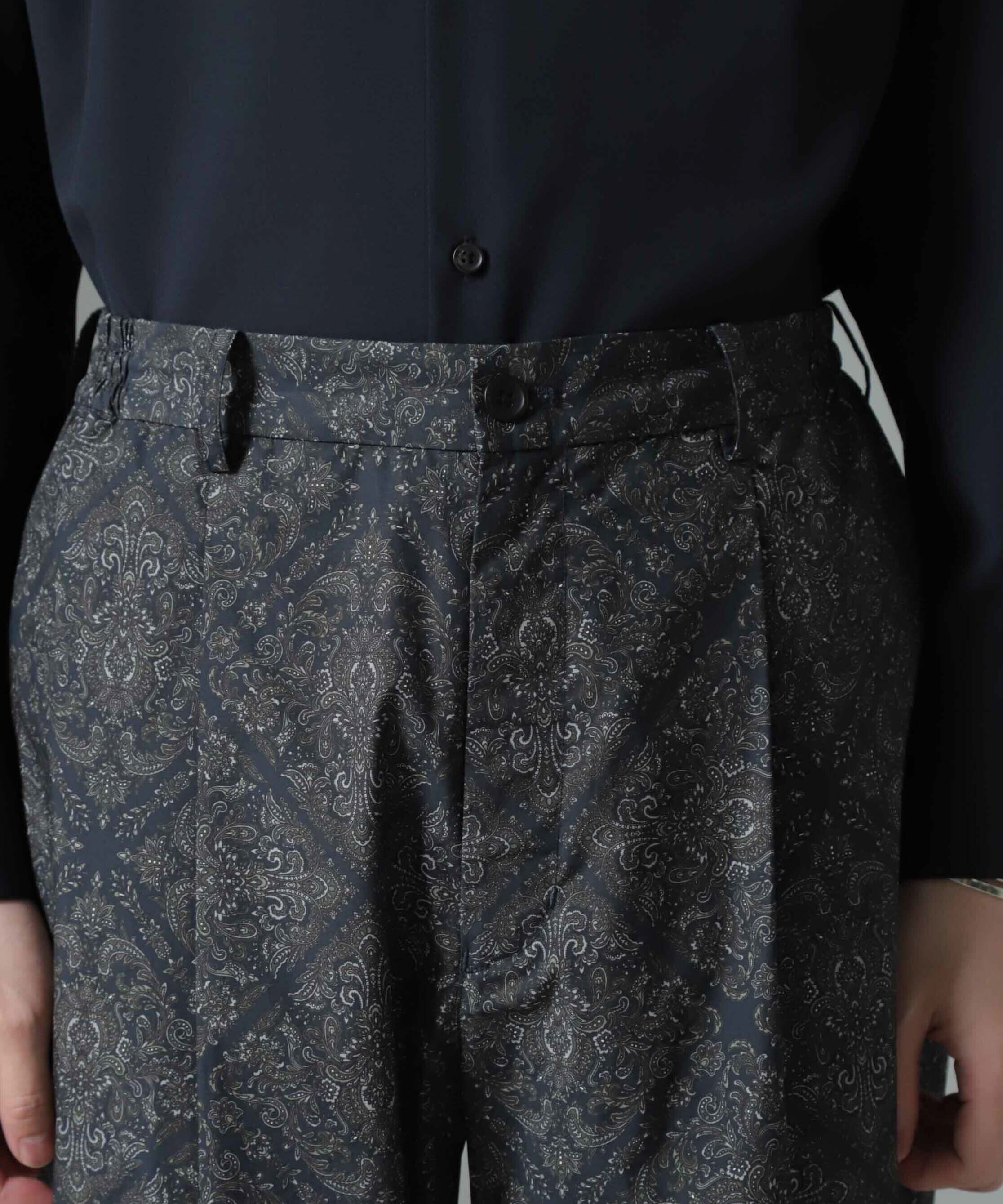 nano･universe「オリジナルパターンイージーパンツ」|チノ|