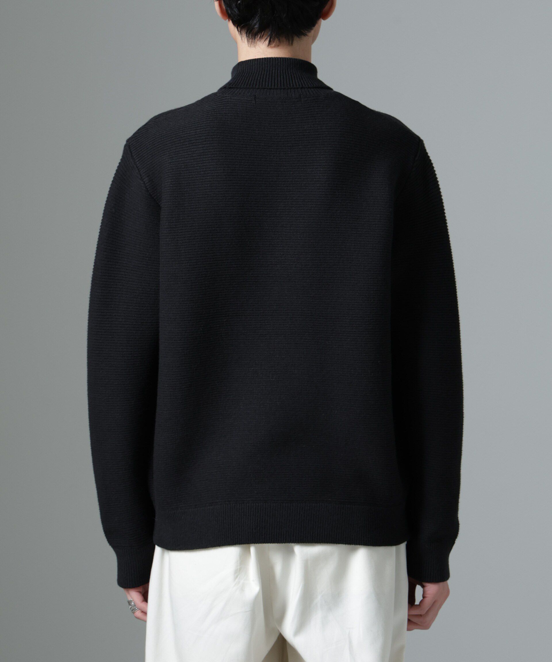 nano･universe「MIXガーターニット」|ニット・セーター|