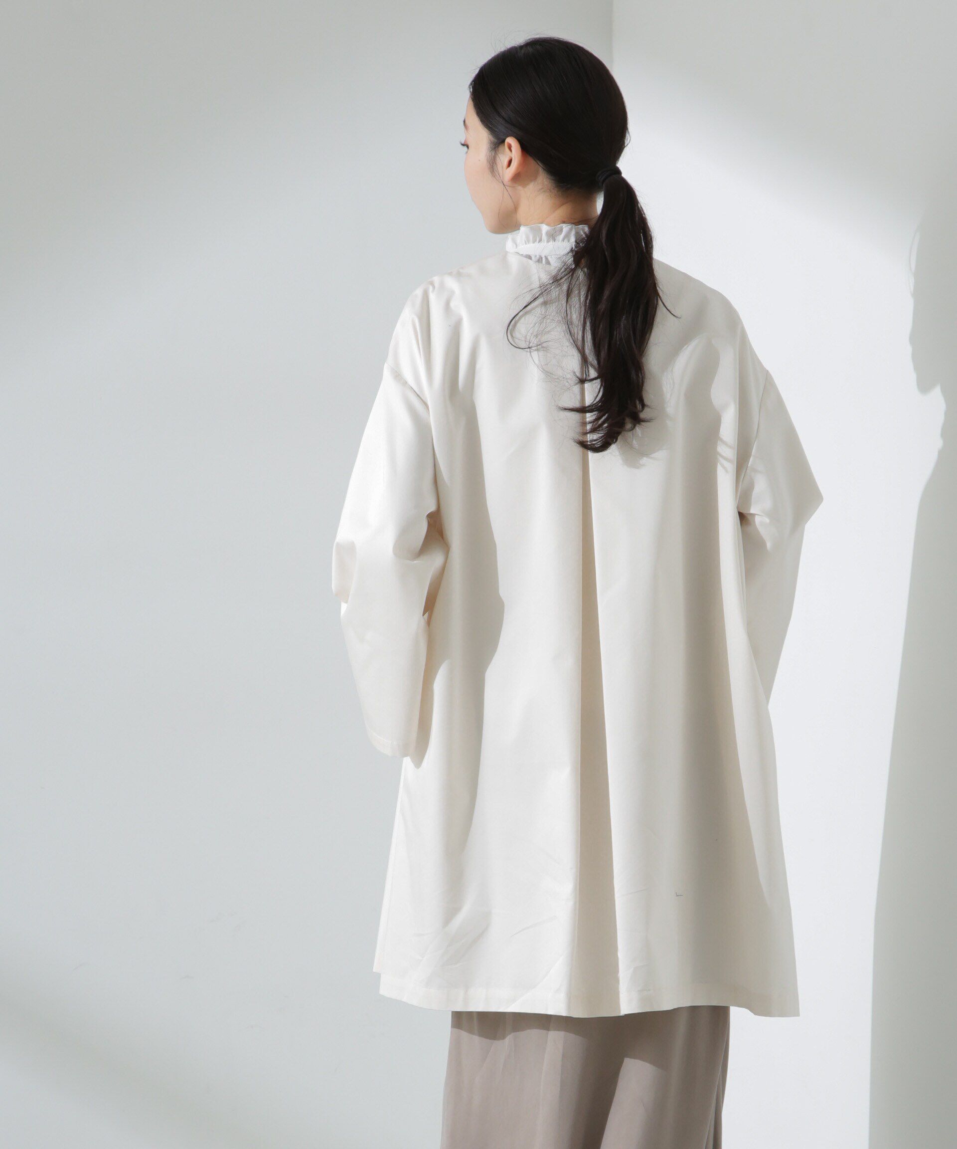 nano･universe「撥水&花粉ガードノーカラーコート」|その他|