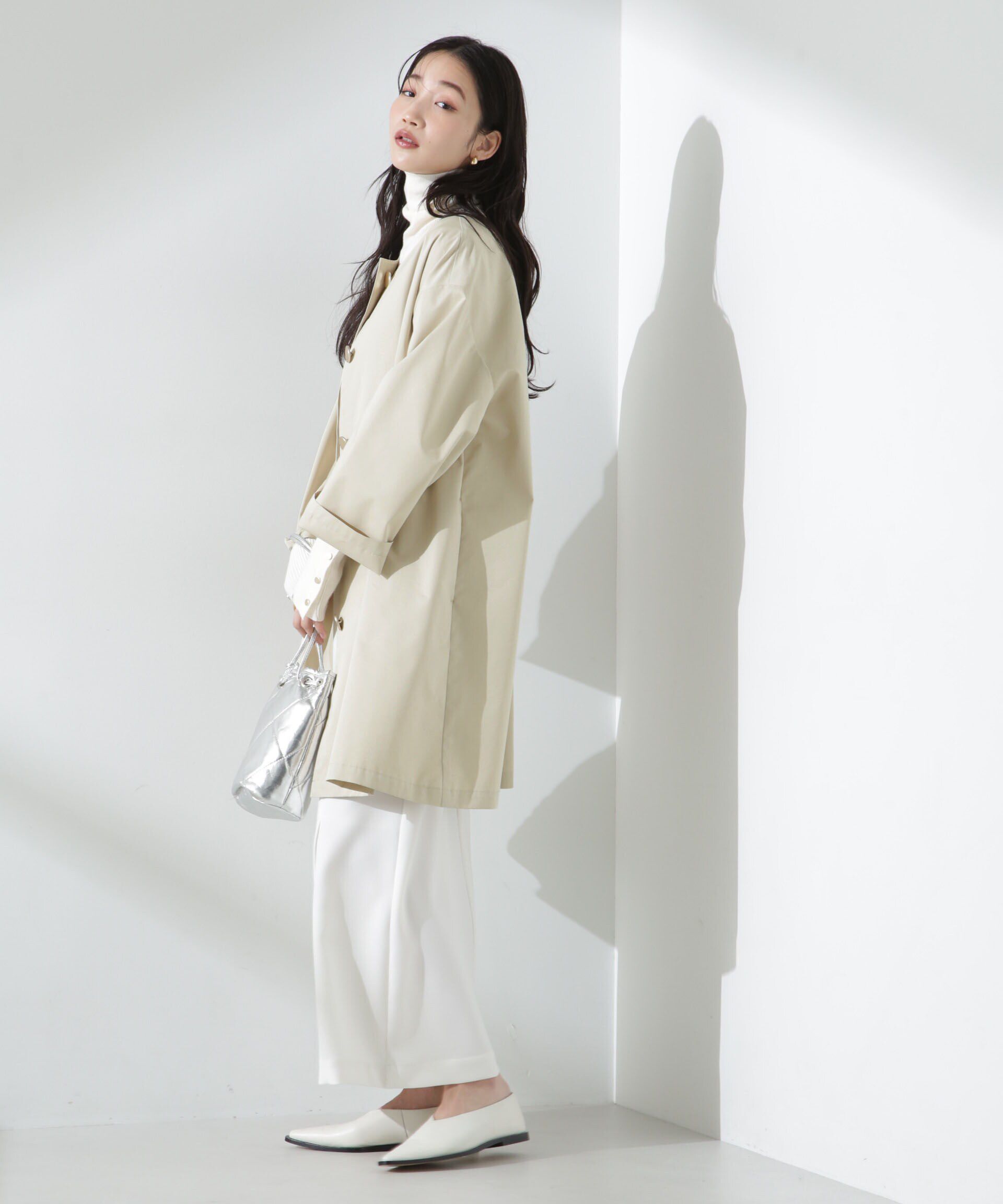 nano･universe「撥水&花粉ガードノーカラーコート」|その他|