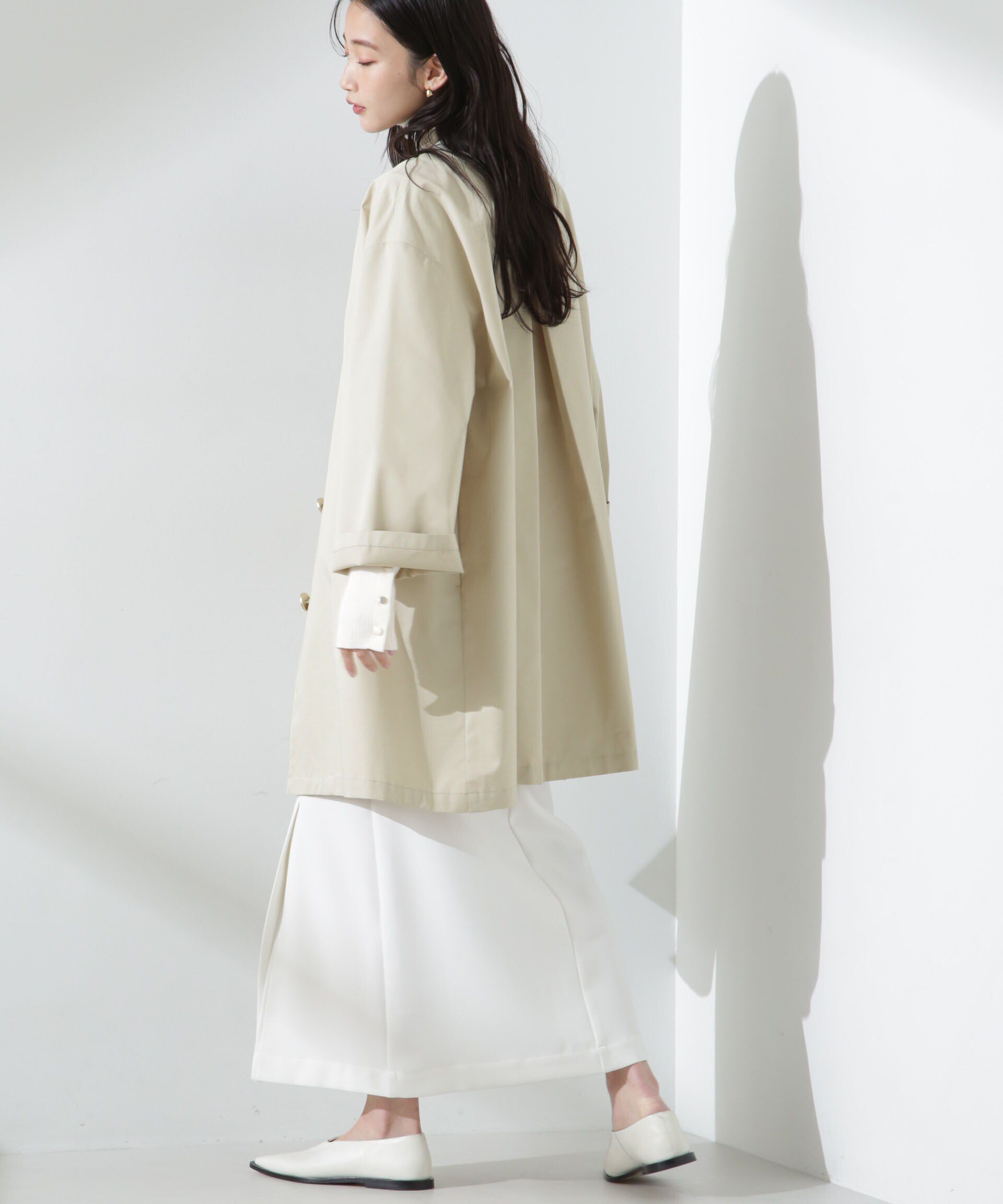 nano･universe「撥水&花粉ガードノーカラーコート」|その他|