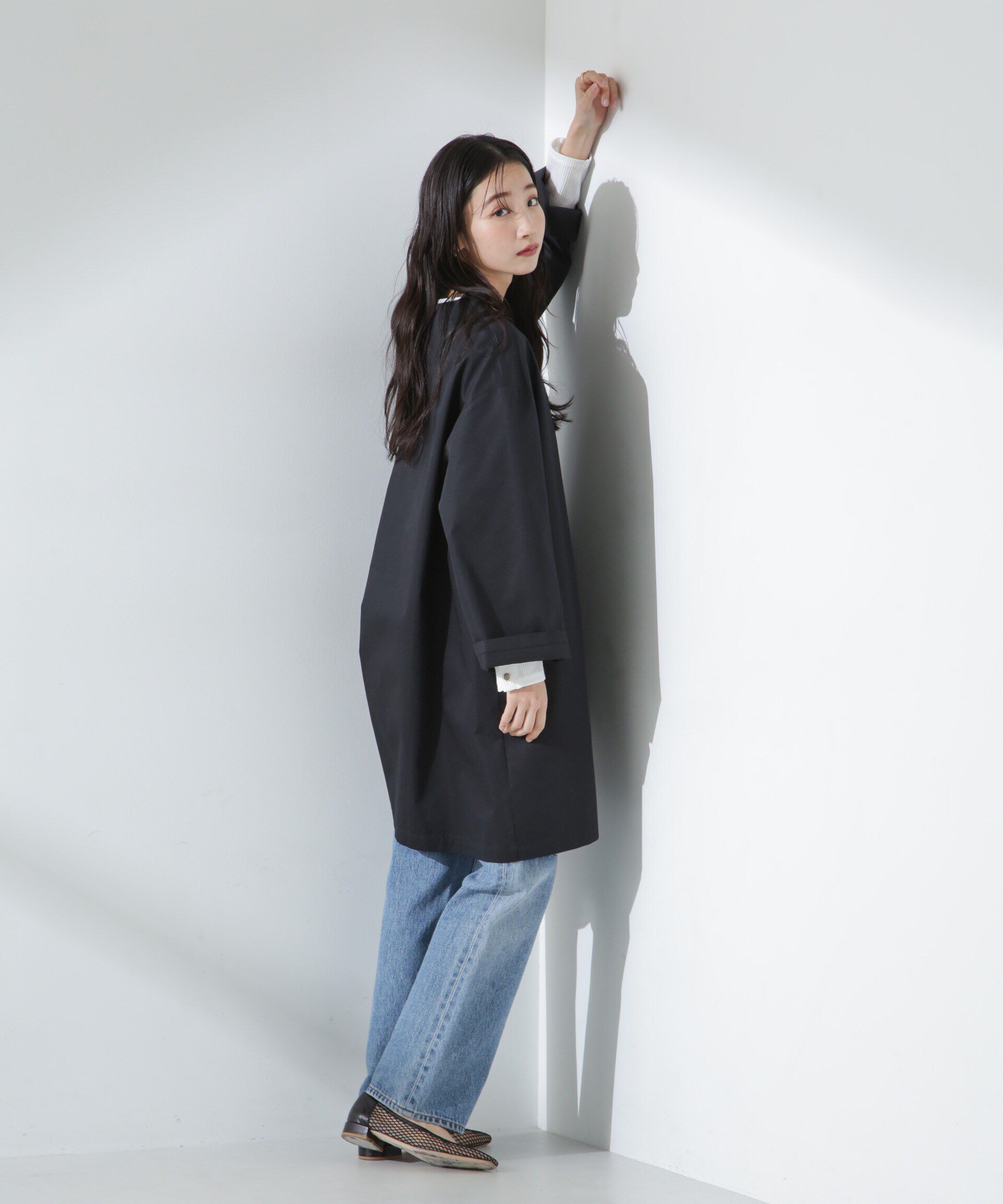 nano･universe「撥水&花粉ガードノーカラーコート」|その他|